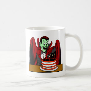 Mug Cadeau d'anniversaire de vampire de Halloween