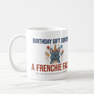 Mug Cadeau d'anniversaire drôle de Bouledogue Français