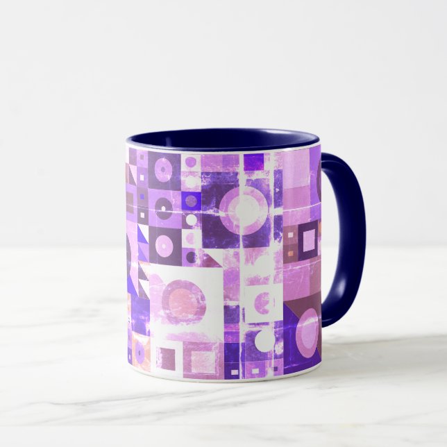 Mug Cadeau d'anniversaire graphique artistique créatif (Devant droit)