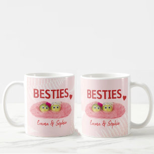 Mug Cadeau d'anniversaire mignon pour une amie Rose Pe