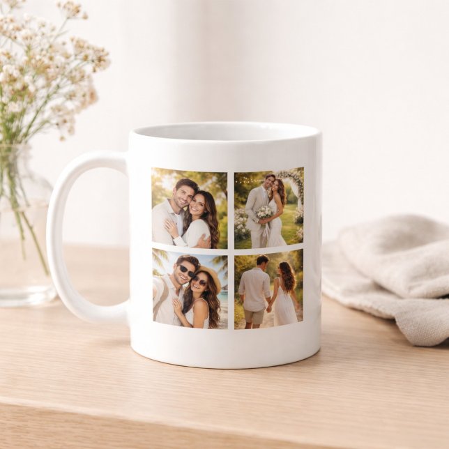 Mug Cadeau d'anniversaire pour couples en forme de col (Créateur téléchargé)