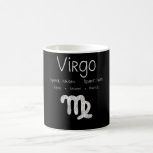 Mug Cadeau d'anniversaire Vierge Signe Stellaire Horos
