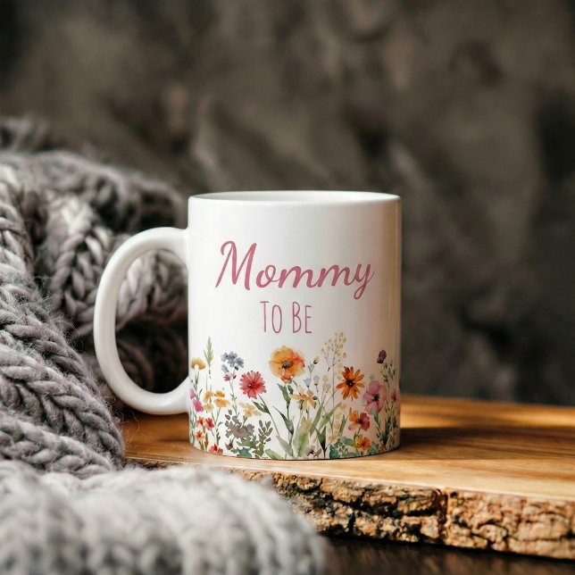 Mug cadeau d'annonce de grossesse maman (pregnancy announcement gift mommy)