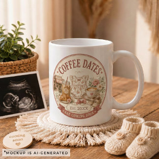 Mug Cadeau d'annonce de grossesse pour la famille