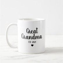 Cadeau d'annonce de grossesse pour l'arrière-grand