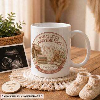Mug Cadeau d'annonce de grossesse pour maman