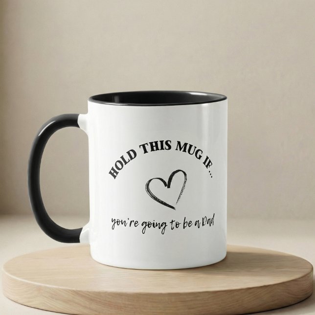 Mug Cadeau d'annonce de grossesse pour papa (Créateur téléchargé)