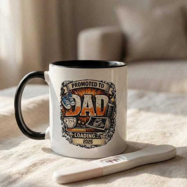 Mug Cadeau d'annonce de grossesse pour papa (pregnancy announcement gift dad Mug)