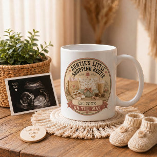 Mug Cadeau d'annonce de grossesse pour Tante