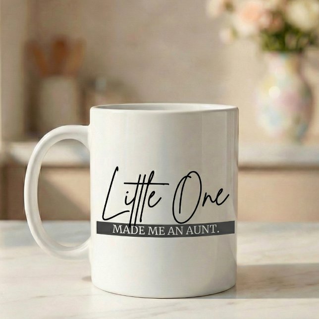 Mug Cadeau d'annonce de grossesse Tante Petit Un (Créateur téléchargé)
