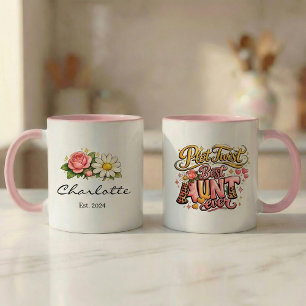 Mug Cadeau d'annonce de grossesse Tante Twist 