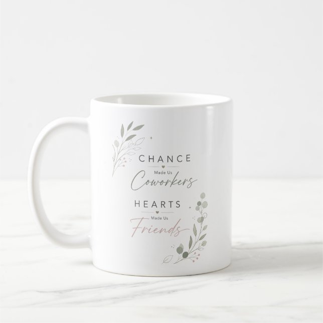 Mug Cadeau d'appréciation de l'amitié d'un collègue à  (Gauche)