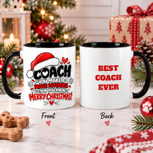 Mug Cadeau d'appréciation de Noël drôle et sarcastique