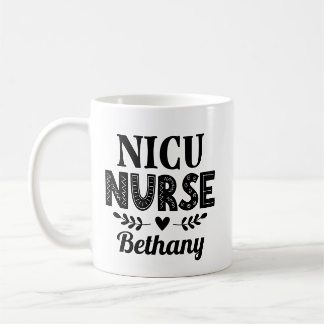 Mug Cadeau d'appréciation des infirmières de la NICU (Gauche)