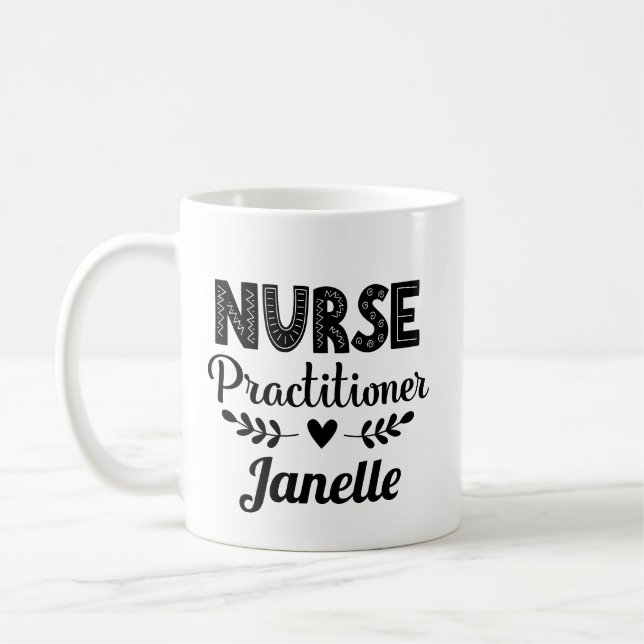 Mug Cadeau d'appréciation des infirmières praticiennes (Gauche)