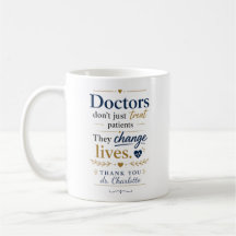 Cadeau d'appréciation des médecins qui changent de