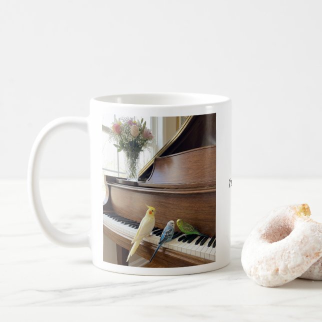 Mug Cadeau d'appréciation pour enseignant amateur de m (Avec donut)