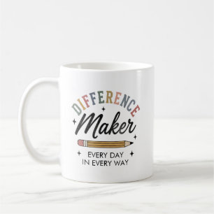 Mug Cadeau d'appréciation pour enseignant qui fait la