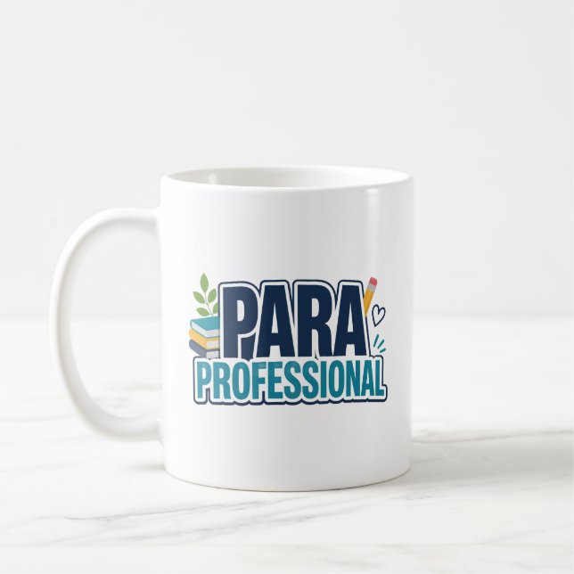 Mug Cadeau d'appréciation pour paraprofs (Gauche)
