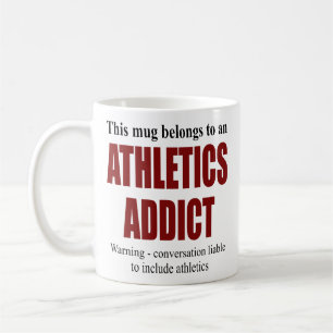 Mug Cadeau d'athlétisme personnalisé