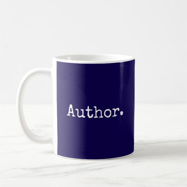 Mug Cadeau d'auteur fier écrivain créatif (Gauche)