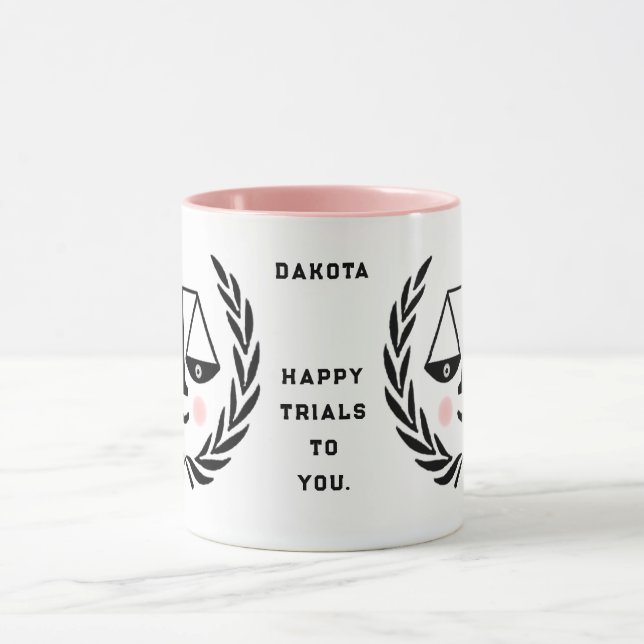 Mug Cadeau d'avocat personnalisé (Centre)