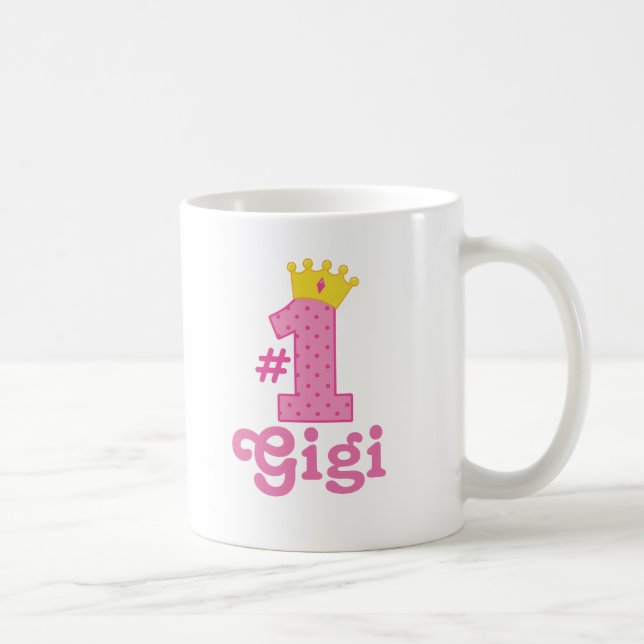 Mug Cadeau de #1 Gigi (Droite)