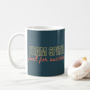 Mug Cadeau de Bureau Citation Inspirante Esprit d'Équi