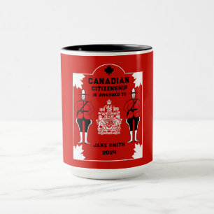 Mug Cadeau de célébration de la citoyenneté canadienne