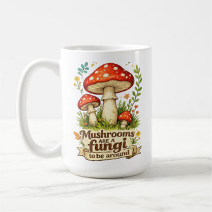 Mug Cadeau de champignons drôles de la forêt pour les