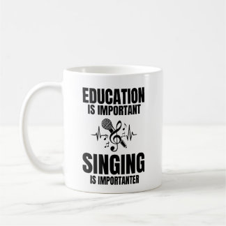Mug Cadeau de chanteur pour l'élève de chant et le pro