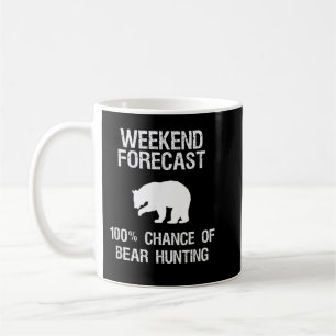 Mug Cadeau de chasse à l'ours - Amusant Chasseur Weeke