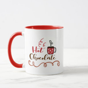 Mug Cadeau de chocolat chaud de Noël