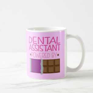 Mug Cadeau de chocolat d'assistant dentaire pour elle