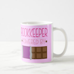 Mug Cadeau de chocolat de comptable pour la femme