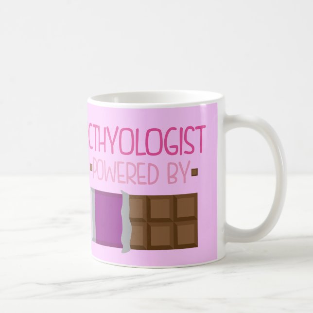Mug Cadeau de chocolat d'Ichthyologist pour elle (Droite)