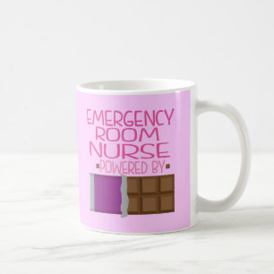 Mug Cadeau de chocolat d'infirmière de chambre de