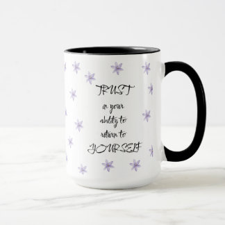 Mug Cadeau de citation florale positive pour elle lui