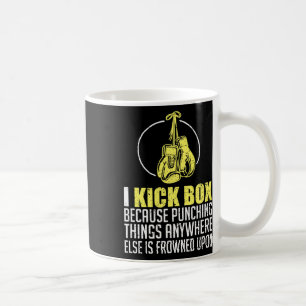 Mug Cadeau de combattant Combyt drôle de kickboxing Ki