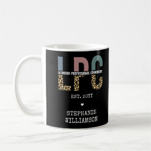 Mug Cadeau de conseiller professionnel autorisé LPC p