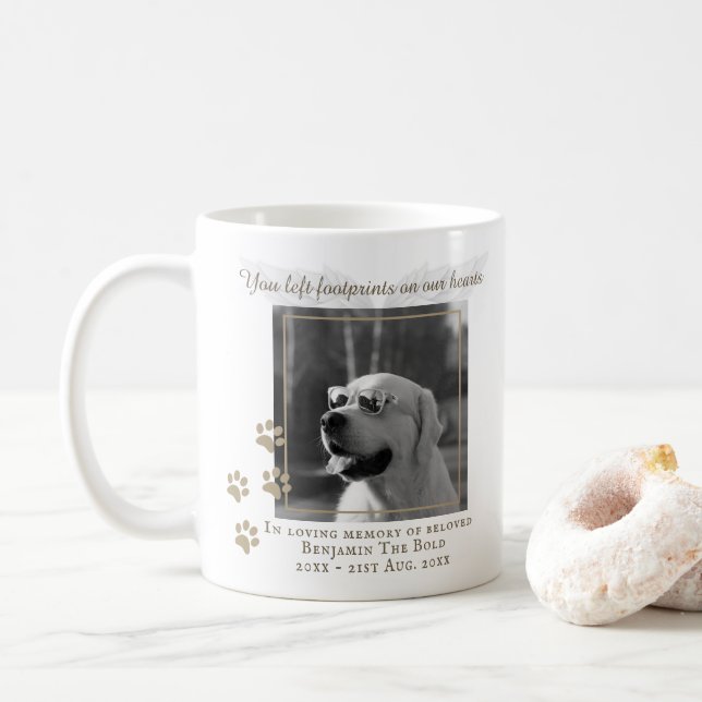 Mug Cadeau de conservation de la photo - Ajouter le te (Avec donut)