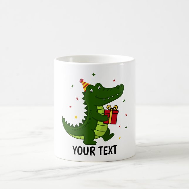 Mug Cadeau de crocodile mignon (Centre)