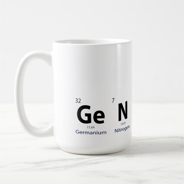 Mug Cadeau de curiosité et de connaissance du tableau  (Gauche)