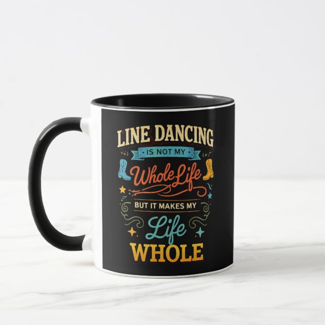 Mug Cadeau de danseur de toute une vie pour la danse e (Gauche)