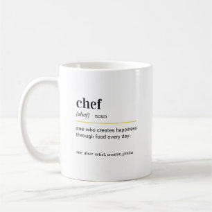 Mug Cadeau de définition de chef drôle