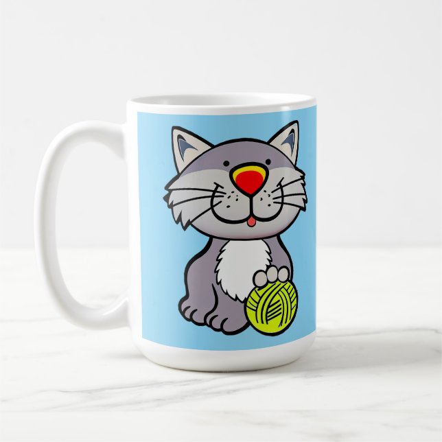 Mug Cadeau de dessin animé drôle pour les amateurs de  (Gauche)