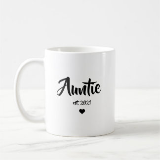 Mug Cadeau de Faire-part de grossesse de la tante
