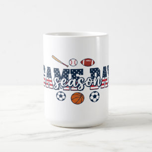 Mug Cadeau de fan de sports multiples de saison de jou