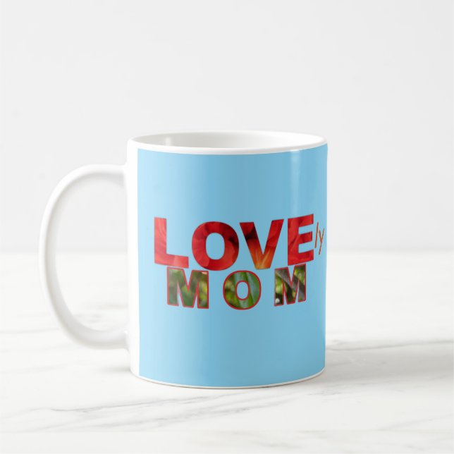 Mug Cadeau de fête des mères ADORABLE MAMAN (Gauche)