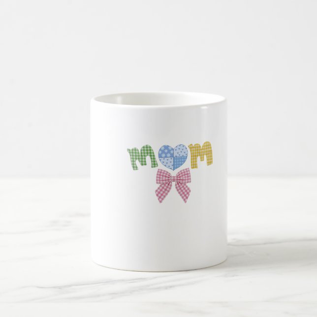 Mug Cadeau de Fête des Mères Patchwork Maman (Centre)